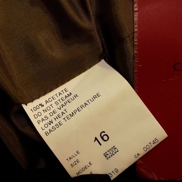 JS COLLECTION Women's top, Sz 16, Black - Picture 4 of 11